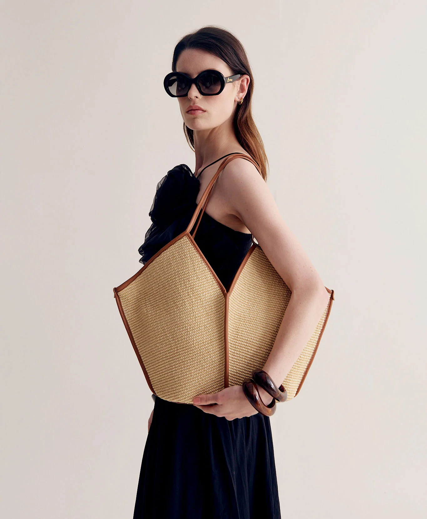 Cali Raffia Handbag - Image 4