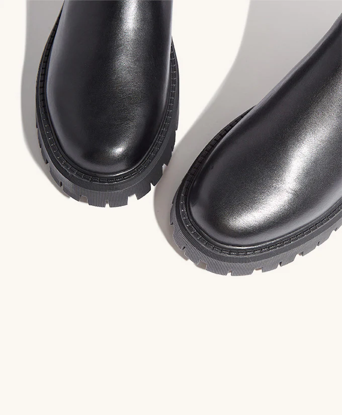 Flint Knee High Combat Boot - Image 6