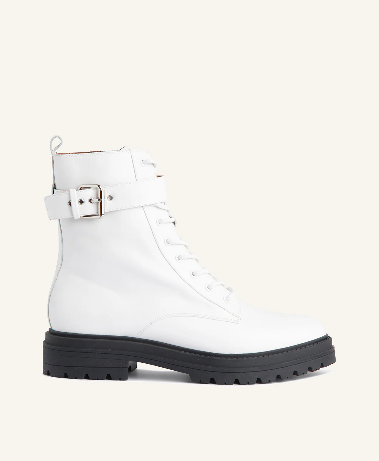 Niko Leather Combat Boot