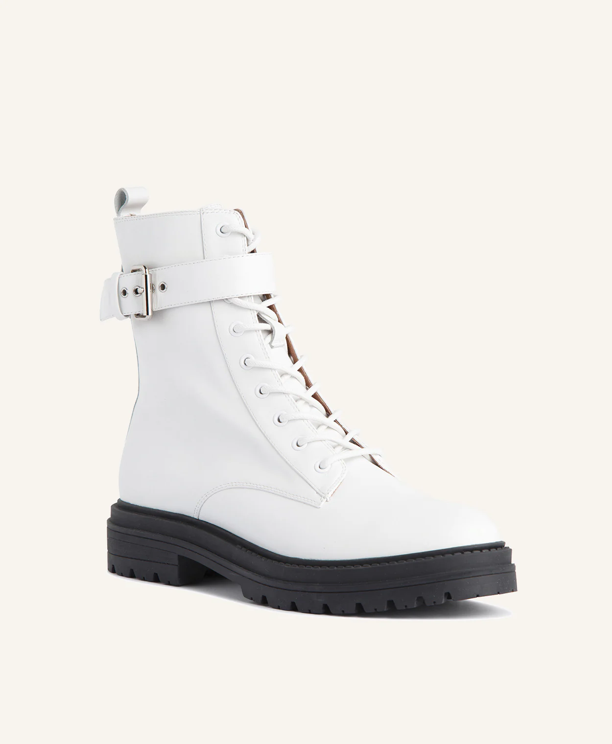 Niko Leather Combat Boot - Image 3