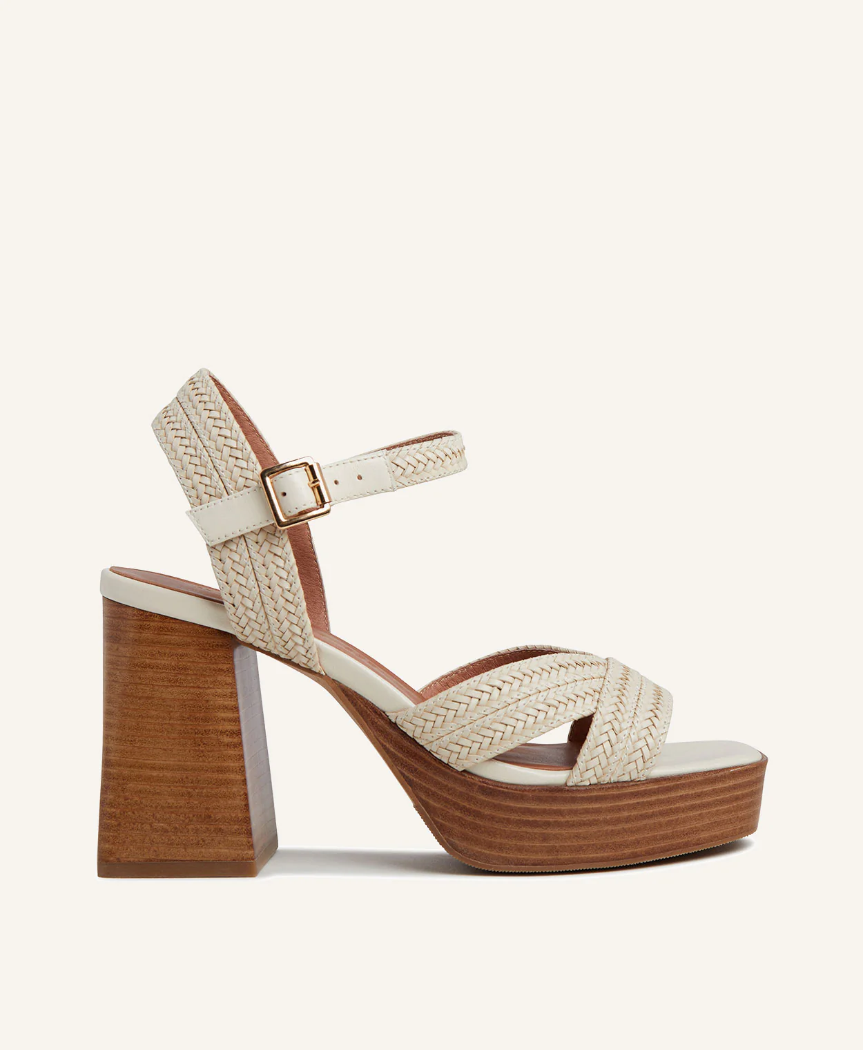 Shimmy Platform Sandal